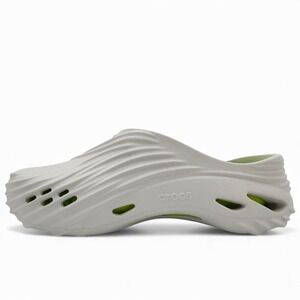 Crocs Echo Wave Mens Size 11 Atmosphere‎ Lime Punch Clog 210521-1FT NEW w/ Tag